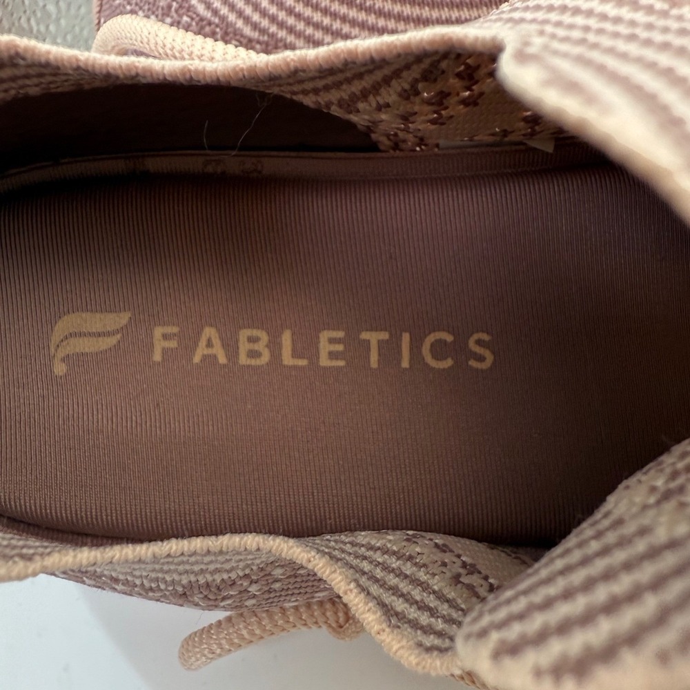 Fabletics Culver Knit Sneakers - pink performance Walking Shoes US 6 EU 36.5 - Picture 4 of 12
